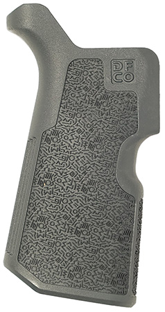[860010992630] Die Free Co Llc KFGGRY Kung Fu Grip  Gray Nylon Fits AR15/M4/AR10/SR25