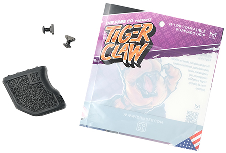 [860010992647] Die Free Co Llc TCMLOKBLK Tiger Claw  Black Nylon