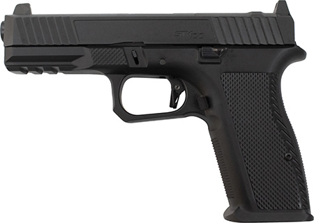 [4806015571131] Rock Island 57113 STK100 Ultra 9mm Luger 17+1 4.49" Steel Barrel, Black Anodized Serrated Aluminum Slide, Black Anodized Aluminum Frame w/Picatinny Rail, Angled Grip