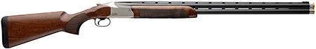 [023614855156] Browning 0183223002 Citori 825 Sporting 12 Gauge Break Open 3" 2rd 32" Polished Blued Over/Under Vent Rib Barrel, Silver Nitride Stainless Steel Receiver, Fixed Black Walnut Stock