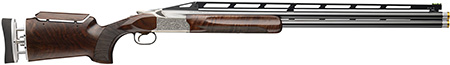 [023614859819] Browning 0183574002 Citori 825 Trap Max 12 Gauge 2.75" 32" Polished Blued Invector-DS Extended Silver Nitride Steel Receiver/High Gloss Black Walnut Stock