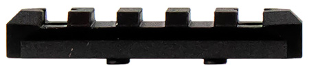 [815879016706] Aim Sports KMRS1 5 Slot Picatinny Keymod Rail Section  Black Anodized