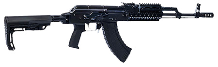 [860247000733] Riley Defense Inc RAK103MFT RAK Tactical 7.62x39mm 30+1 16.25" Black Nitride Threaded Barrel, Black Oxide Mil-Spec Receiver, MFT Collapsible Black Polymer Stock, Black Polymer Grip