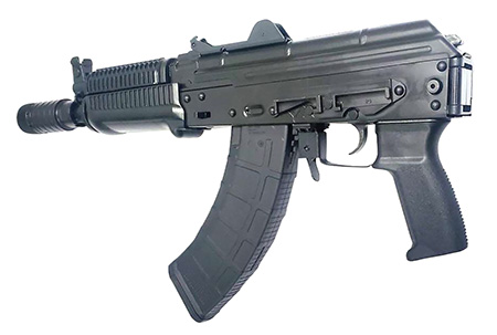 [850028892275] Riley Defense Inc RAK102KRINKWSF RAK-47 Krink Ready 7.62x39mm 30+1 8.50" Black Nitride Mil-Spec Receiver Tactical Pistol Grip
