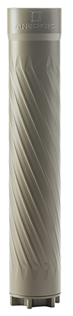 [850059666173] Anechoic X22FDE Anechox 22  22LR/22WMR/17HMR Flat Dark Earth Aluminum/Titanium 1/2"x28