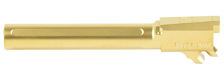 [719104542025] True Precision Inc TPP365FBXG Sig  9mm Luger 4.30" Gold TiN Stainless Steel, Fits Sig P365 Fuse