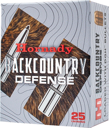 [090255902686] Hornady 90268 Back Country  9mm +P 138gr 25 Per Box/10 Case