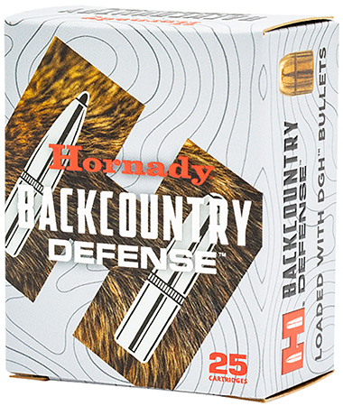 [090255726725] Hornady 90608 Back Country  357Mag 165gr 25 Per Box/10 Case