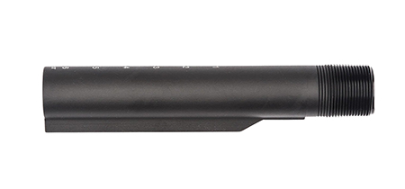 [855319005204] Spikes SLA500R Buffer Tube 6 Position Mil-Spec Black Hardcoat Anodized Aluminum
