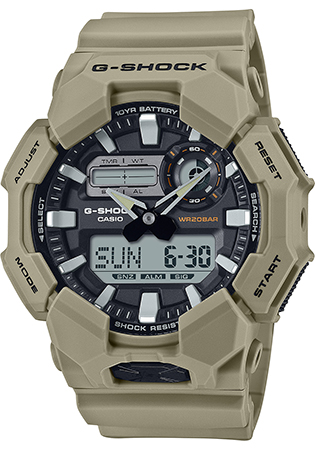 [889232384177] GSHOCK GA0105ACR     ANLG-DIGTL                TAN