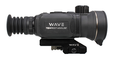 [850030459305] Wave WTS205 Tempest 650 LRF Thermal Black 3x50mm Illuminated Multi Reticle, 640x512, 12 Microns, 50 Hz Resolution,  Digital Zoom 12x Rapid/Smooth
