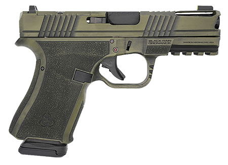[697067875162] Black Rain Ordnance FLP9MMBGB   Compact Frame 9mm 15+1 4" Stainless Steel Slide