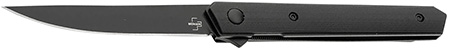 [788857757116] Boker 01BO329 Plus Kwaiken Air Mini Pocket 3.07" Plain Black G10 Handle