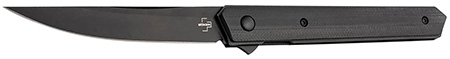 [788857757130] Boker 01BO339 Plus Kwaiken Air Pocket 3.54" Plain Black G10 Handle