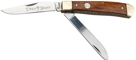[788857768969] Boker 110832 Trapper 2.0 Clip Point/Spey Plain D2 Steel Blade Rosewood Tulip Wood Handle