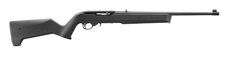 [736676312160] Ruger 31216 10/22  22 LR 10+1 18.50" Black Satin Black Magpul MOE X-22