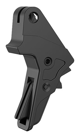 [764046031052] Tyrant CNC TDMPTRIGFSCBLK/BLK   Black Fits S&W M & P Full-Size  &  Compact