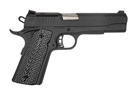 [4806015571803] Rock Island 57180 GI  10mm 8+1 5" Matte Black Steel Barrel, Optic Cut/Serrated Steel Slide, Steel Frame, Black Rubber Grip
