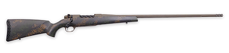 [747115448401] Weatherby MBC20N240WR6B Mark V Backcountry 2.0 240 Wthby Mag 5+1 26" Patriot Brown Cerakote Fluted Barrel/Peak 44 Blacktooth Carbon Fiber w/ Dark Green/Brown Sponge Stock