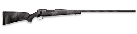 [747115454792] Weatherby MLW01N300NR8B Mark V Live Wild 300 Win 3+1 28" Carbon Gray Cerakote Spiral Fluted Barrel Black/Gray Sponge Pattern/Polymer Stock