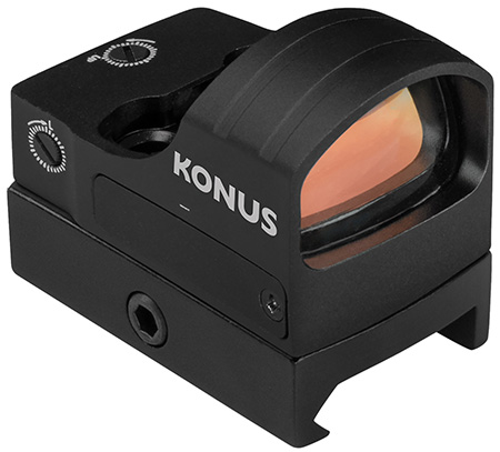 [698156072066] Konus 7206 Fission 4.0 Red Dot Sight 1x 4 MOA Multiple Reticle