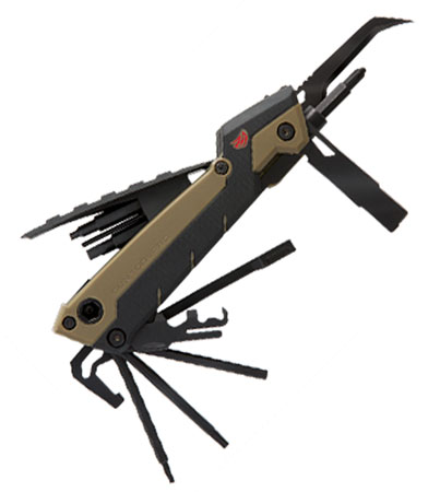 [813119011535] Real Avid AVGTPROAR Gun Tool Pro OD Green Stainless Steel Plain Blade AR-15