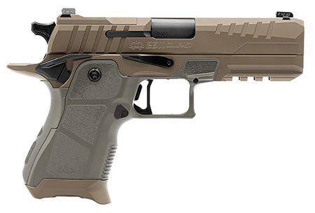 [850055310230] Oa Defense OA2311CMPTKITHDSSTD15 2311 Compact 9x19 15rd 4.25" Black DLC High Desert Sage Optic Ready 17-4 Stainless Steel Slide High Desert Sage Polymer Grip Ambidextrous