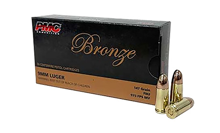 [741569070294] PMC 9H9mm Luger 147gr Full Metal Jacket 50 Per Box/20 Case