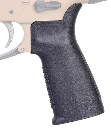 [850022282591] Reptilia LLC 100133 CQG Grip Black Nylon Fits AR15/AR10/SR25/MCX/FN SCAR 16/17
