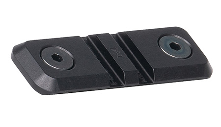 [850053448270] Reptilia LLC 100255 Low Profile M-Lok Rail Mount Black 7075-T6 Aluminum