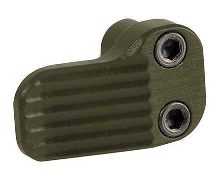 [850317006529] Timber Creek Outdoors AREMROD AR Extended Mag Release OD Green Aluminum