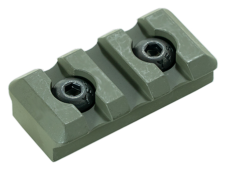 [816397025690] Timber Creek Outdoors M3SPROD M-LOK 3 Slot Picatinny Rail  OD Green Aluminum Fits AR-Platform