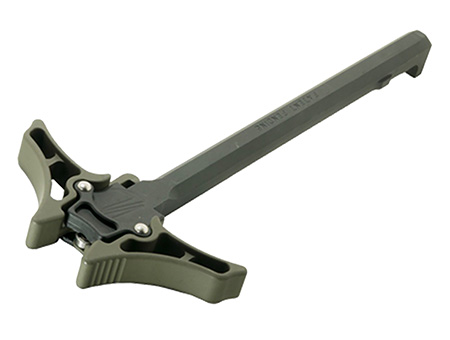 [816397024280] Timber Creek Outdoors EAMBICHOD Enforcer Charging Handle OD Green Billet Aluminum Ambidextrous Hand