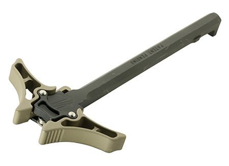 [816397025584] Timber Creek Outdoors AR10AMBICHFDE Enforcer Charging Handle AR-10 Flat Dark Earth Billet Aluminum Ambidextrous Hand