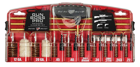 [813119011948] Real Avid AVGBPROU Gun Boss Pro Universal Cleaning Kit 23 Pieces