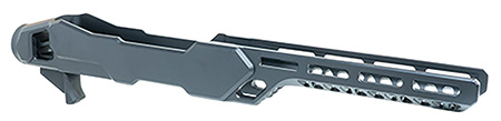 [816397029315] Timber Creek Outdoors ERC1022BL Enforcer Rifle Chassis Black Aluminum Fits Ruger 10/22 Compatible w/ MSR Buffer Tubes