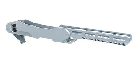 [816397029360] Timber Creek Outdoors ERC1022T Enforcer Rifle Chassis Tungsten Aluminum Fits Ruger 10/22 Compatible w/ MSR Buffer Tubes