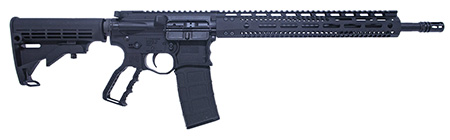 [810085128243] Watchtower Firearms UDR15M55616BLK Type 15M  5.56 NATO 16"