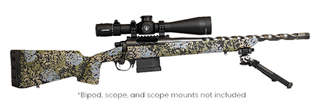 [850044680146] Horizon Firearms RF006P221816T12 Vandal X 22 Creedmoor 18" Black Fluted Threaded Barrel, Drilled  &  Tapped Receiver, Iota EKO X Carbon Fiber Stock