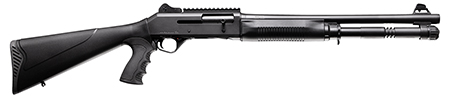 [810065120588] Four Peaks Imports 12058 AKSA Arms S4 12 Gauge 3" 5+1 18.50" Chrome Plated 7075-T6 Aluminum Receiver