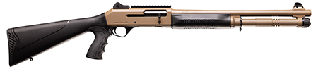 [810065120618] Four Peaks Imports 12060 AKSA Arms S4 12 Gauge 3" 5+1 18.50" Chrome Plated 7075-T6 Aluminum Receiver