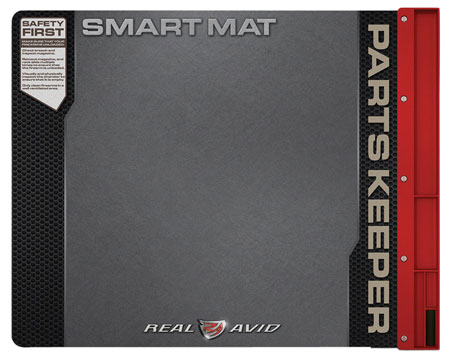 [813119012037] Real Avid AVUHGSM Handgun Smart Mat Black/Red 19" x 16"