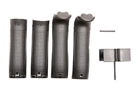 [764503042249] Glock 30818  Backstrap/Beavertail Set Compatible w/ Glock 17/22/31/34 Black Polymer