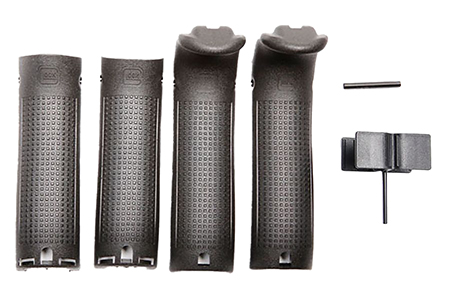 [764503043307] Glock 30819  Backstrap/Beavertail Set Compatible w/ Glock 20/21/40/41 Black Polymer