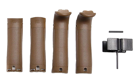 [764503001369] Glock 30864  Backstrap/Beavertail Set Dark Earth Polymer