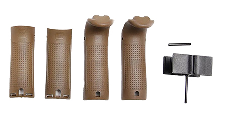 [764503035586] Glock 30870  Backstrap/Beavertail Set Dark Earth Polymer