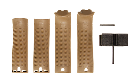 [764503043260] Glock 39298  Backstrap/Beavertail Set Coyote Polymer