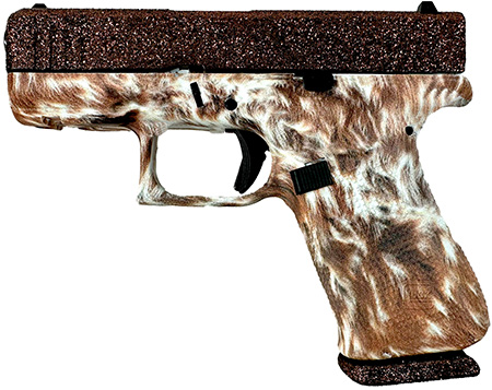 [860012330836] Glock PX4350204NML G43X  Sub-Compact Frame 9mm Luger 10+1 3.41" Black GMB Barrel, Twilight Cerakote Serrated Steel Slide, Longhorn Cerakote Polymer Frame w/Beavertail, Ambidextrous