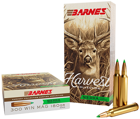 [716876500093] Barnes Bullets 32405  Harvest 300WinMag 180gr Sierra Tipped GameKing 20 Per Box/10 Case