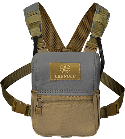 [030317042134] Leupold 185628 Enclosed Binocular Harness Magnetic Tan/Gray